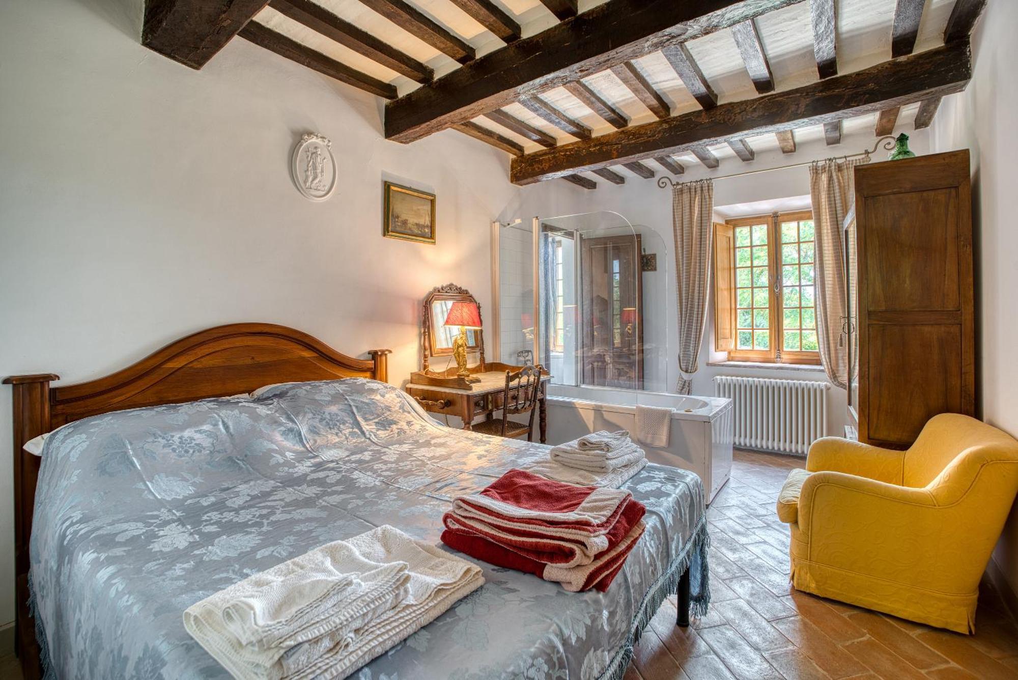 Vila Castello Di Magrano Gubbio Exteriér fotografie