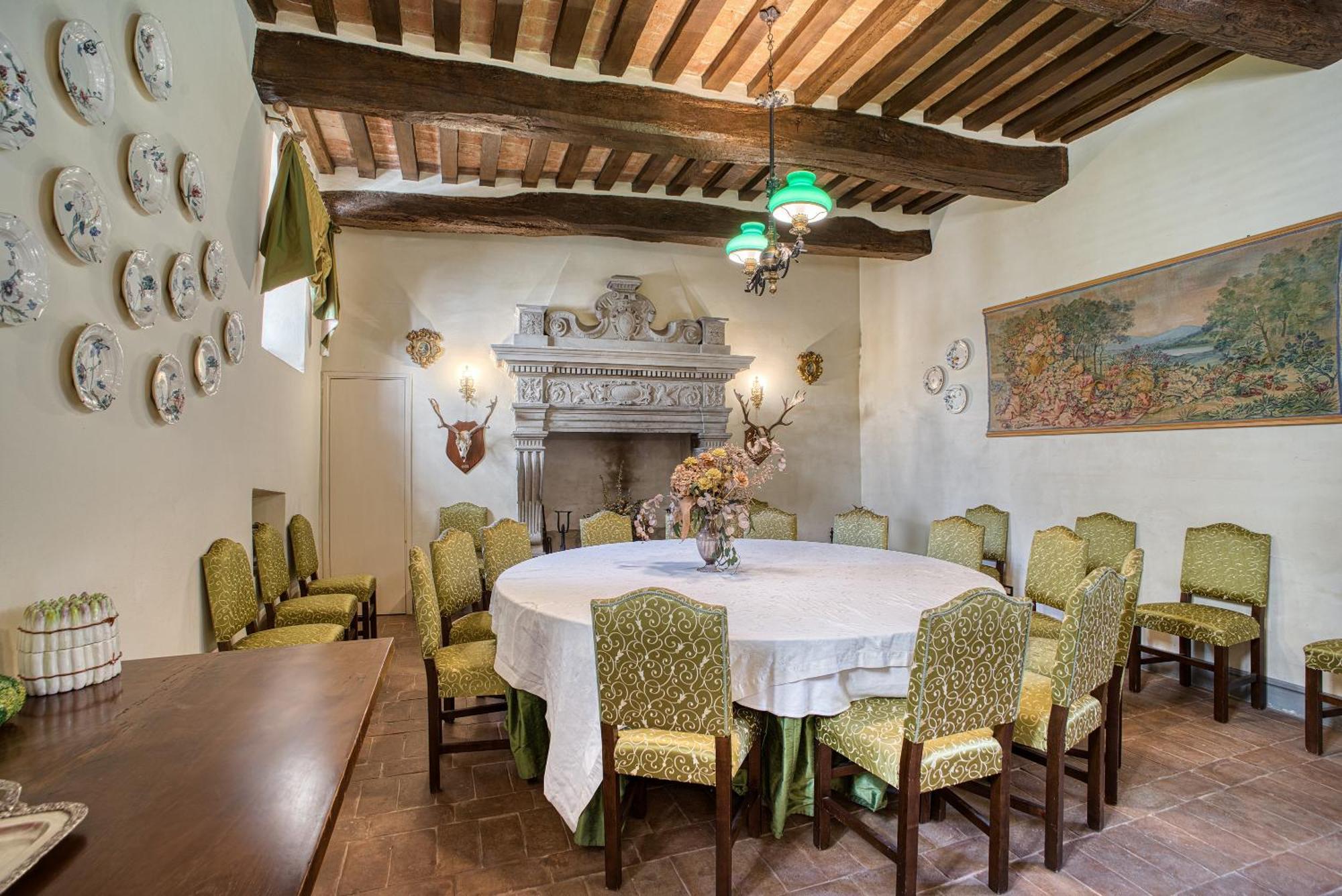 Vila Castello Di Magrano Gubbio Exteriér fotografie