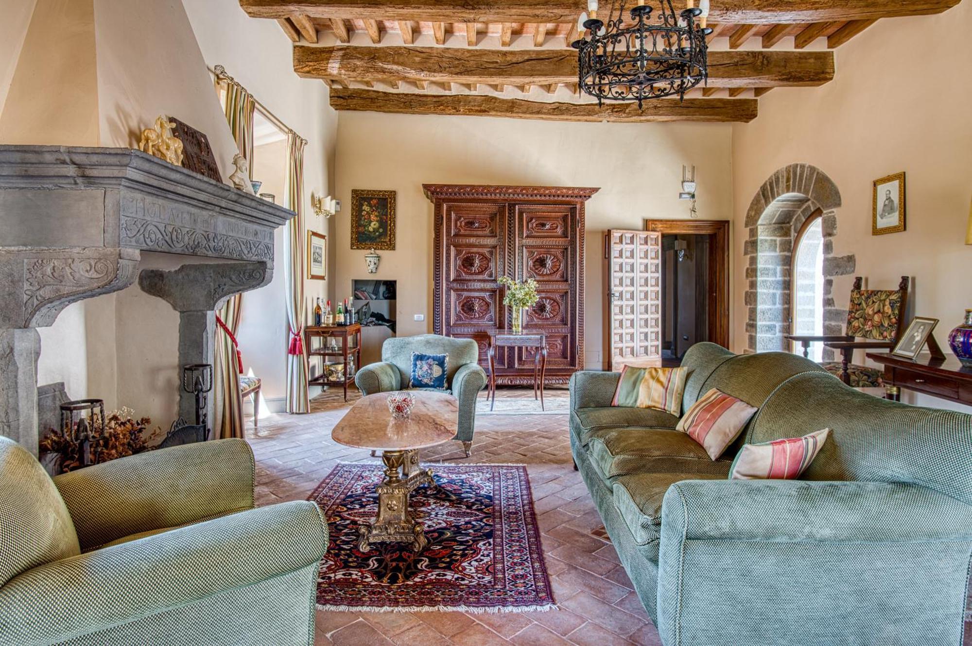 Vila Castello Di Magrano Gubbio Exteriér fotografie