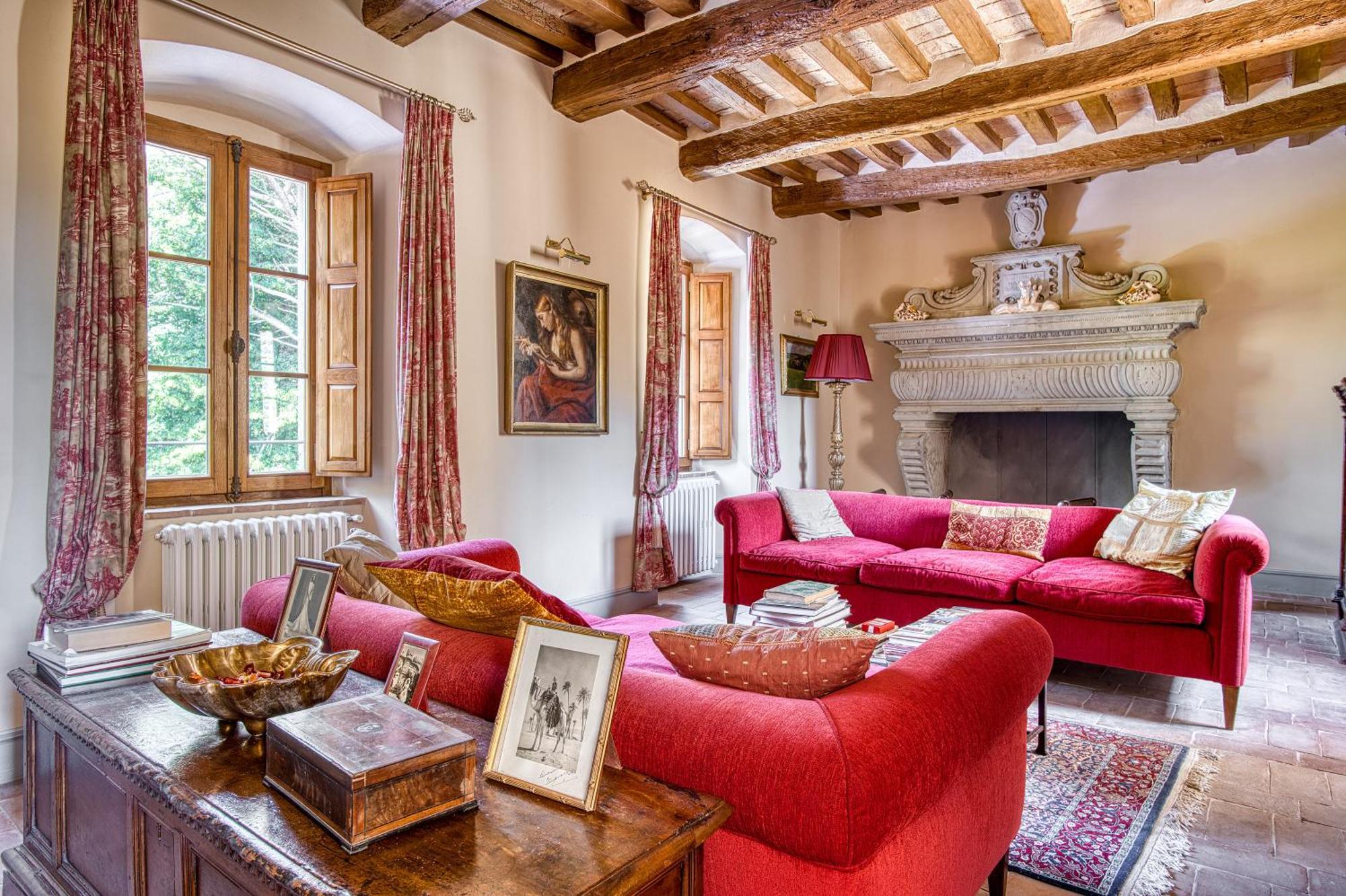 Vila Castello Di Magrano Gubbio Exteriér fotografie