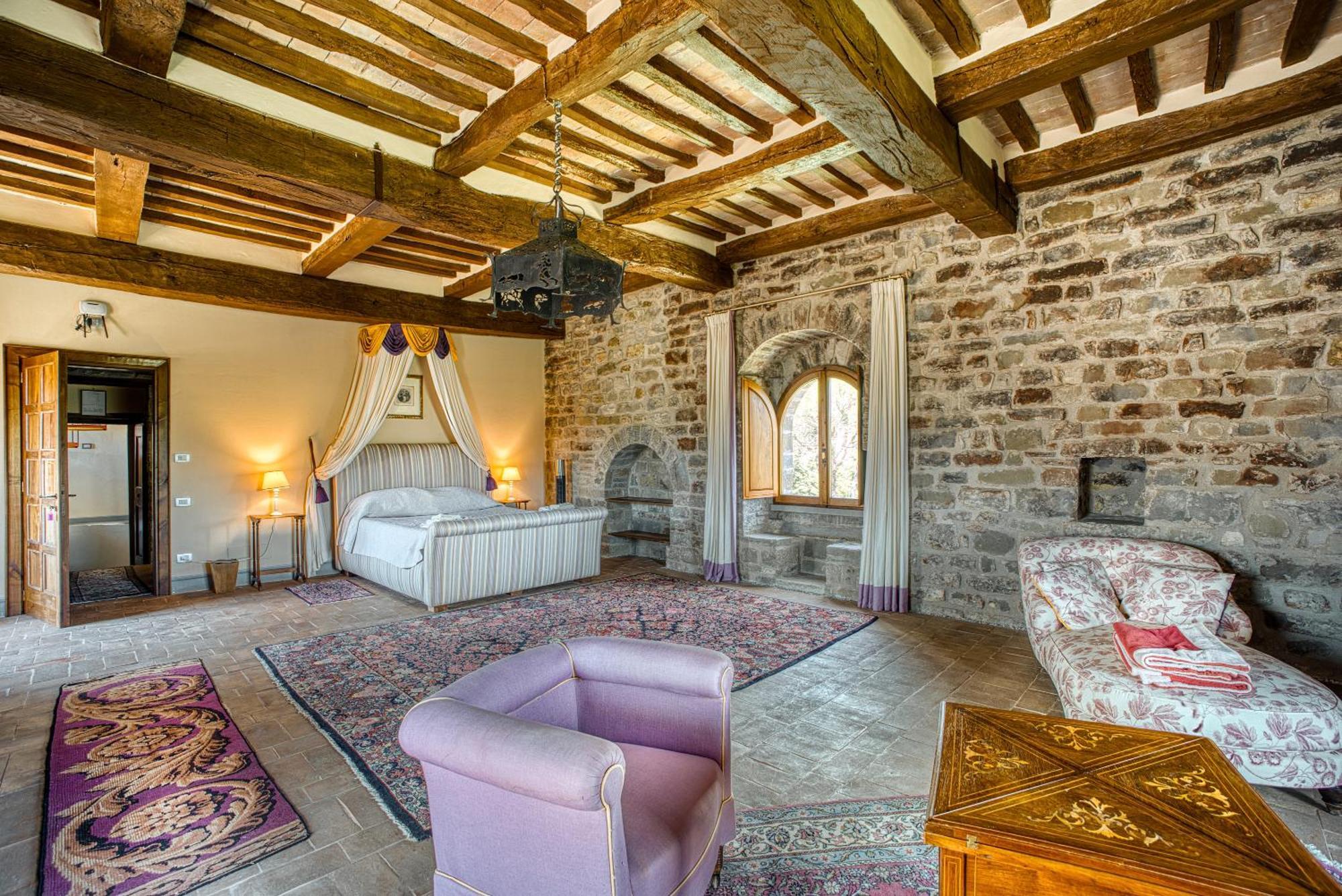 Vila Castello Di Magrano Gubbio Exteriér fotografie