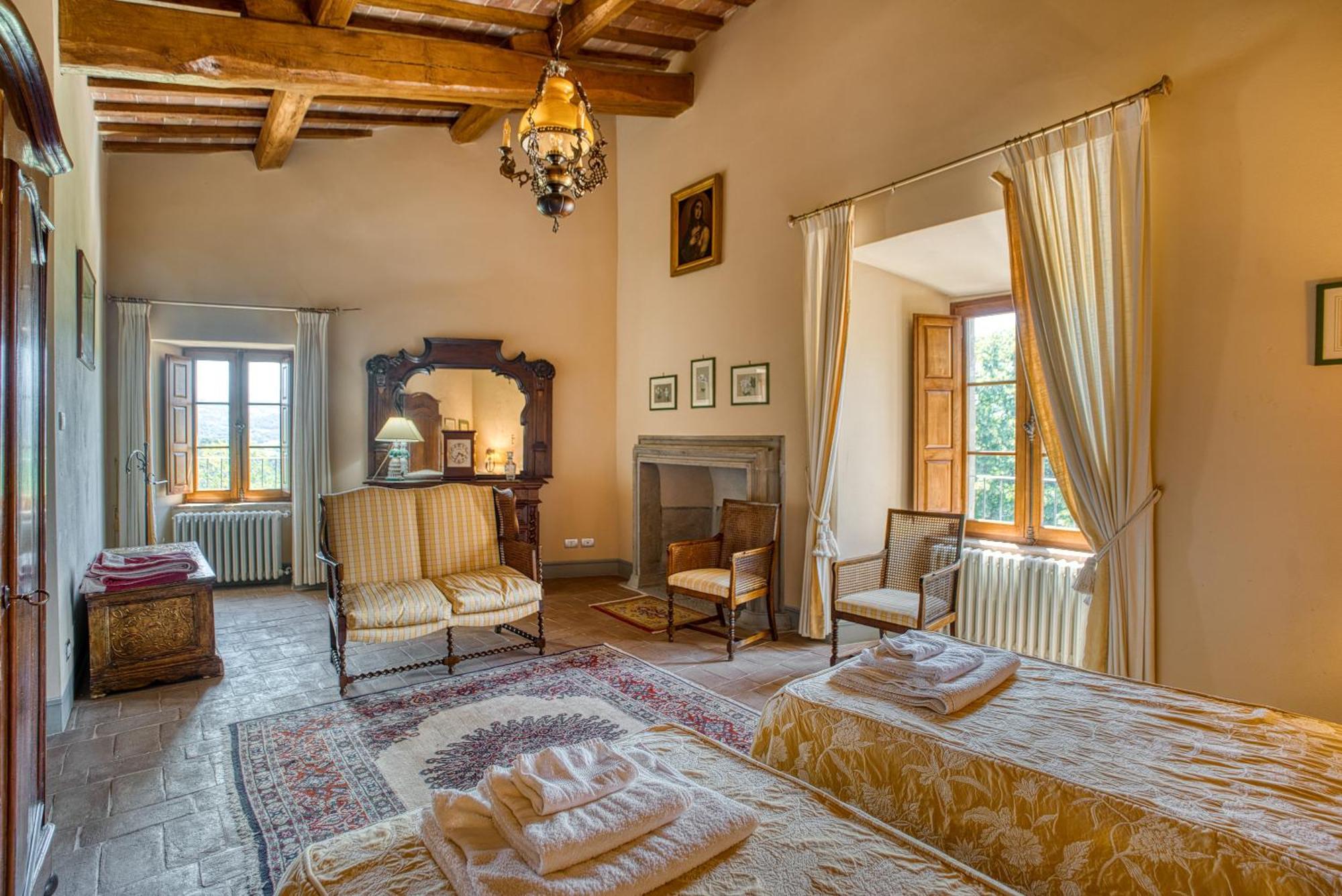 Vila Castello Di Magrano Gubbio Exteriér fotografie