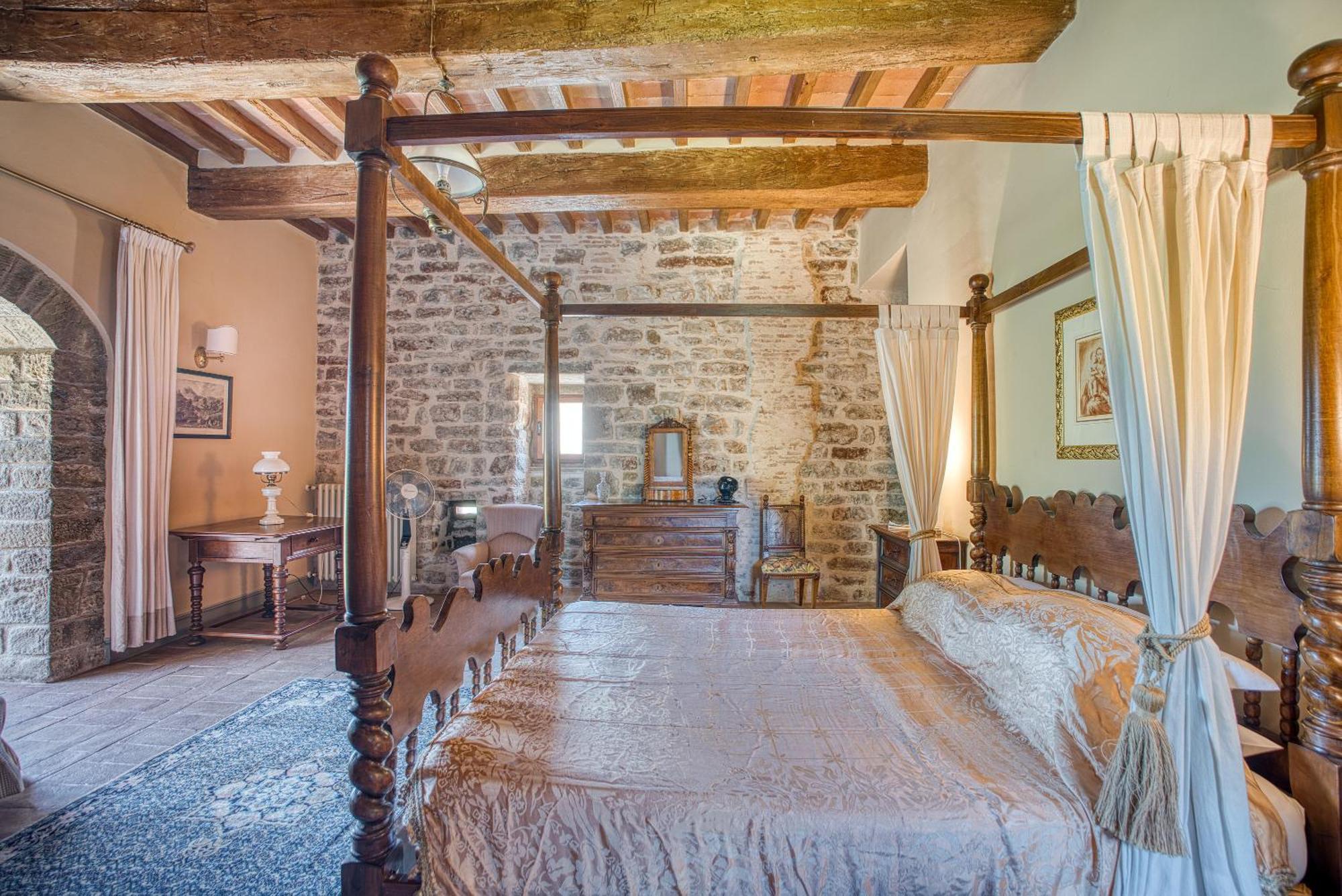 Vila Castello Di Magrano Gubbio Exteriér fotografie